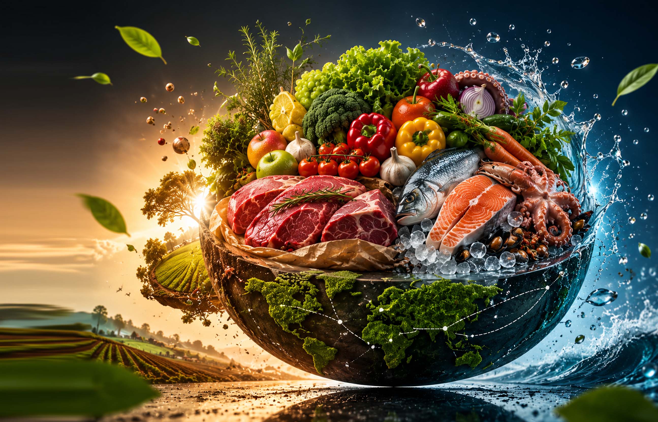 Quality meat, seafood, and produce supply